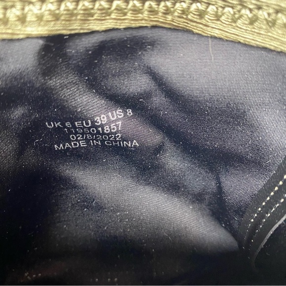 New! Topshop Tia Green Square Toe Heeled Sock Bootie 8 - Picture 11 of 14